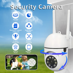 A2R-U Indoor PTZ WiFi Security Camera – Auto Tracking, Color Night Vision, Two-Way Audio