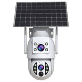 S3-U Solar Outdoor Dual-Lens PTZ WiFi Security Camera – Auto Tracking, Color Night Vision