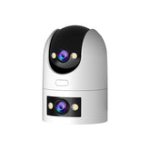 W6-U Dual Camera PTZ WiFi Security Camera with Two-Way Call & Night Vision