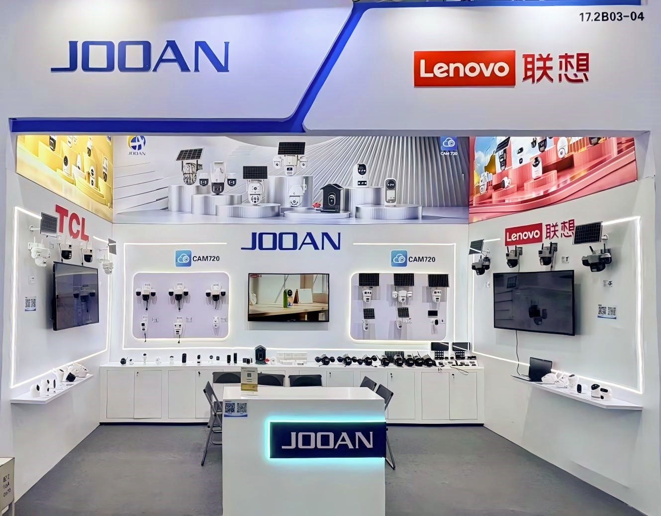 Booth layout of Jooan at the 2026 Canton Fair.