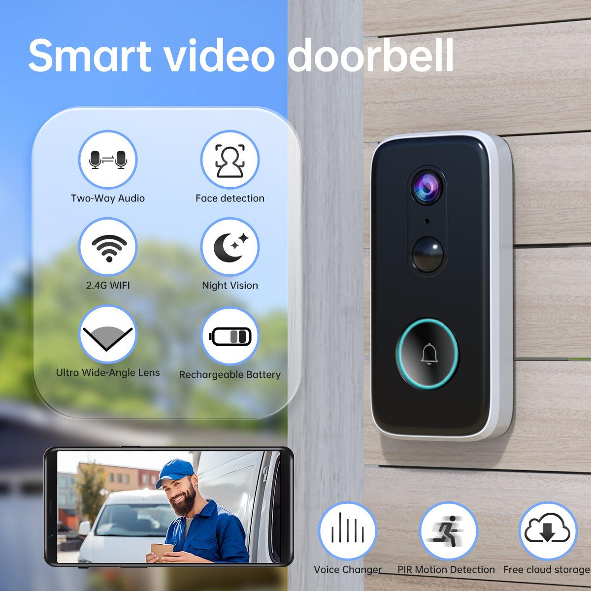 JOOAN Doorbell Camera Wireless WiFi JOOAN
