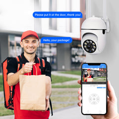 A2R-U Indoor PTZ WiFi Security Camera – Auto Tracking, Color Night Vision, Two-Way Audio