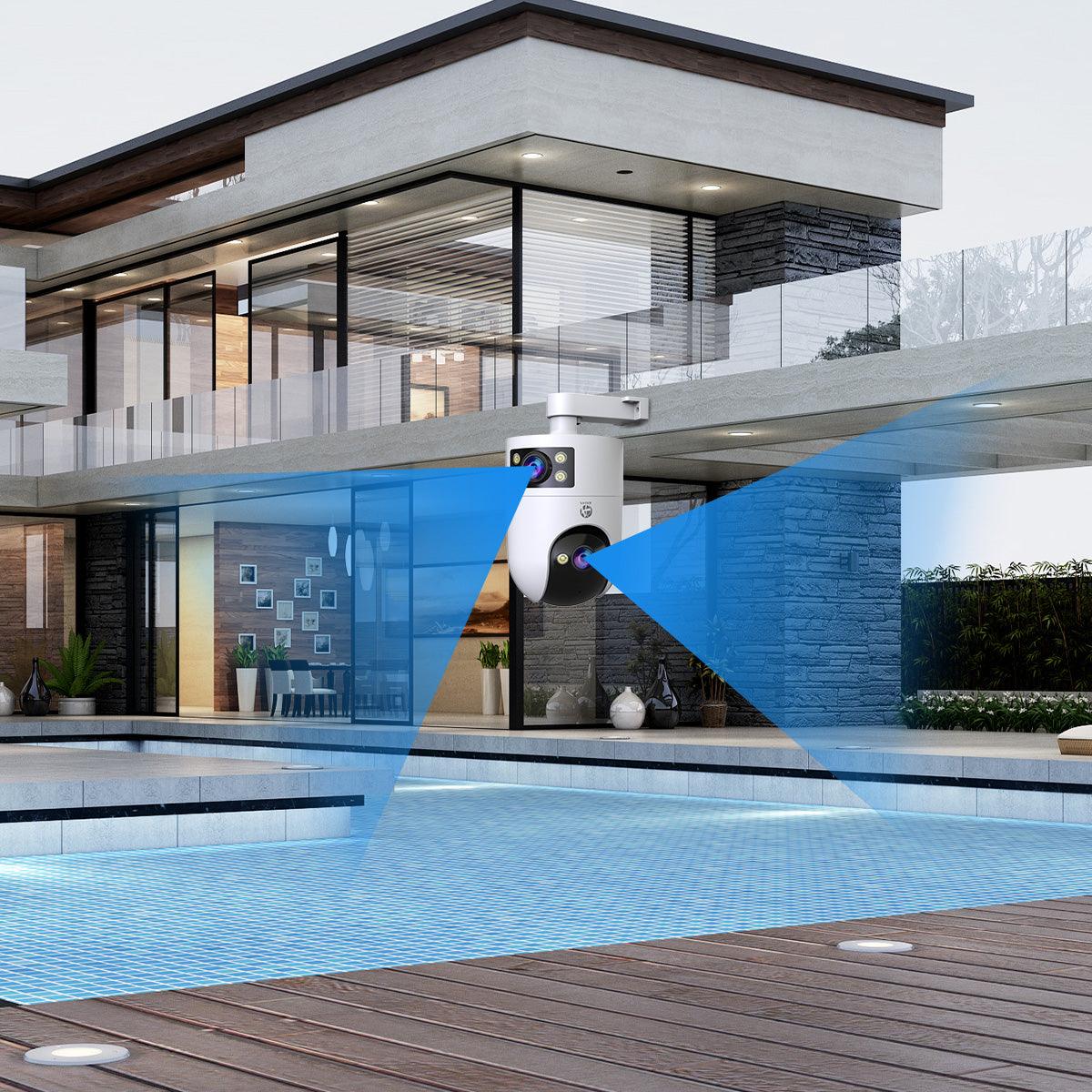 JOOAN Dual Lens Wireless Outdoor Camera JOOAN