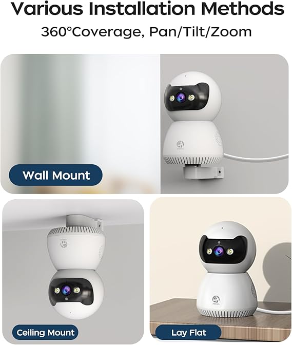 Indoor Color Night Vision Audio Camera JOOAN